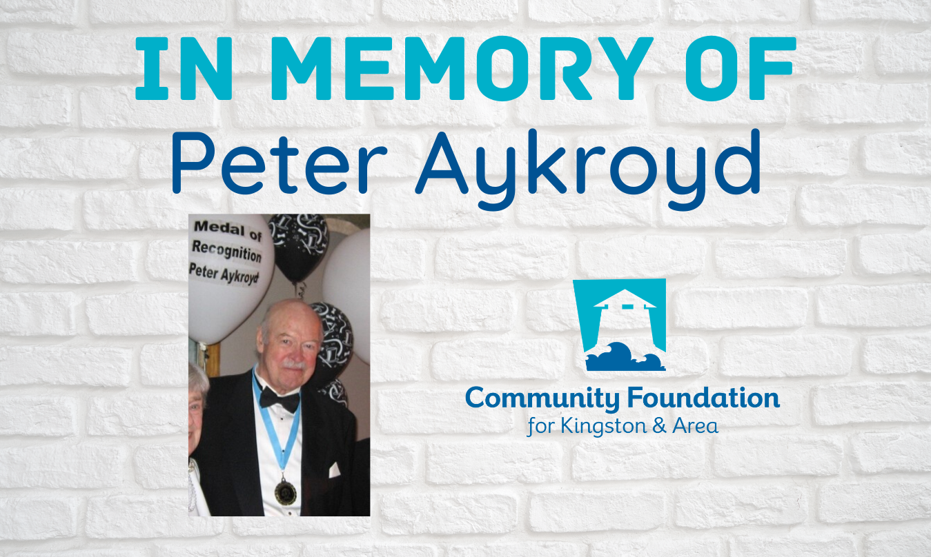 In memory of Peter Aykroyd